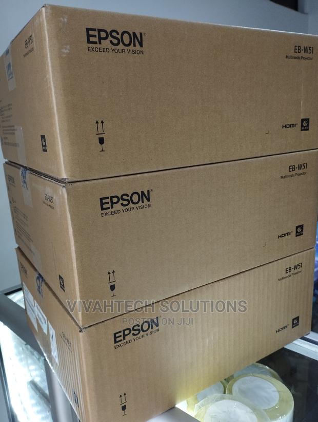 Epson Eb-W51 4000 Lumen Projector 3lcd Technology - thumbnail 4