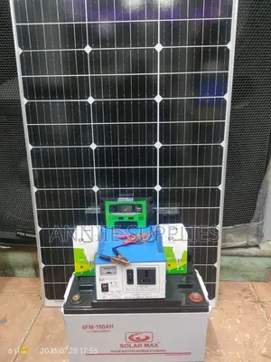 Fu120w Suunypex Solar + 100ah Dryfit Solar Battery System