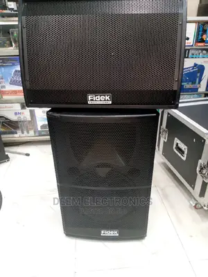 Fidek Speakers, Monitor 12" and Midrange 15inch
