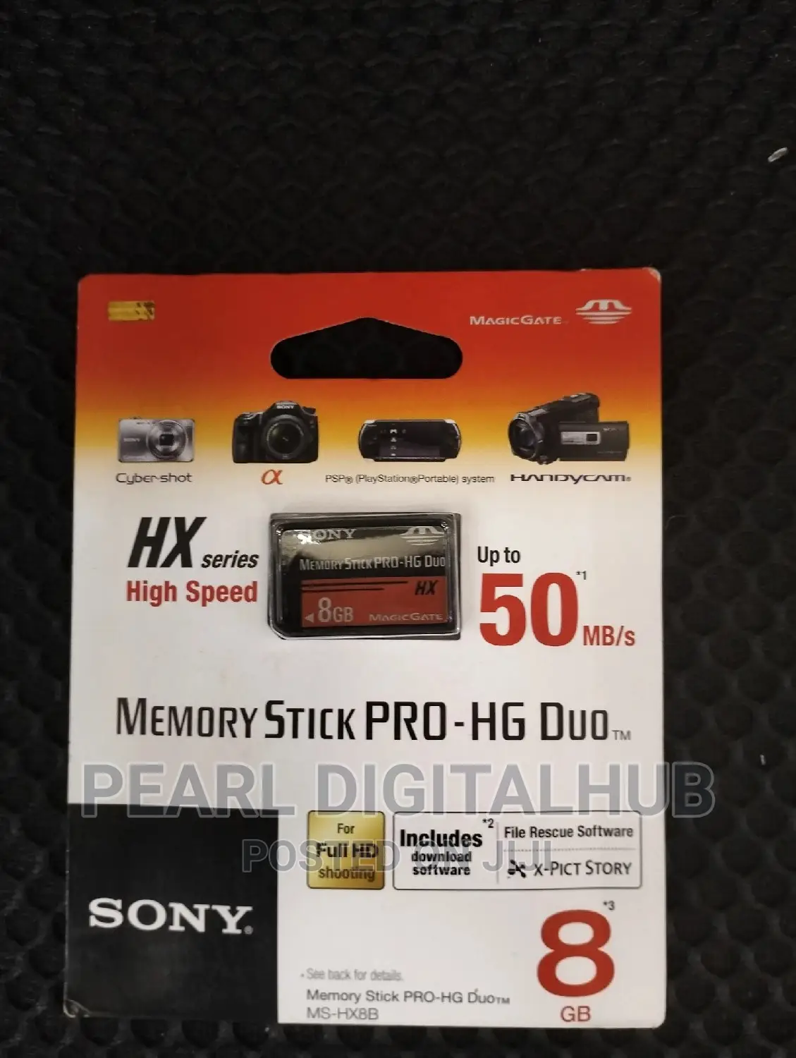 Memory Stick Pro HG Duo 8GB