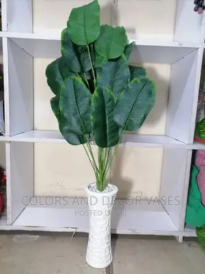 Banana and Vase Artificial
