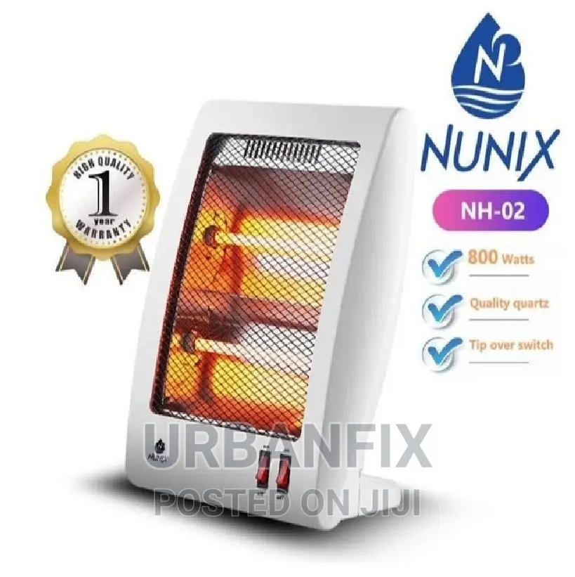 Nunix Quartz Electric Room Heater 400w/800w NH-02