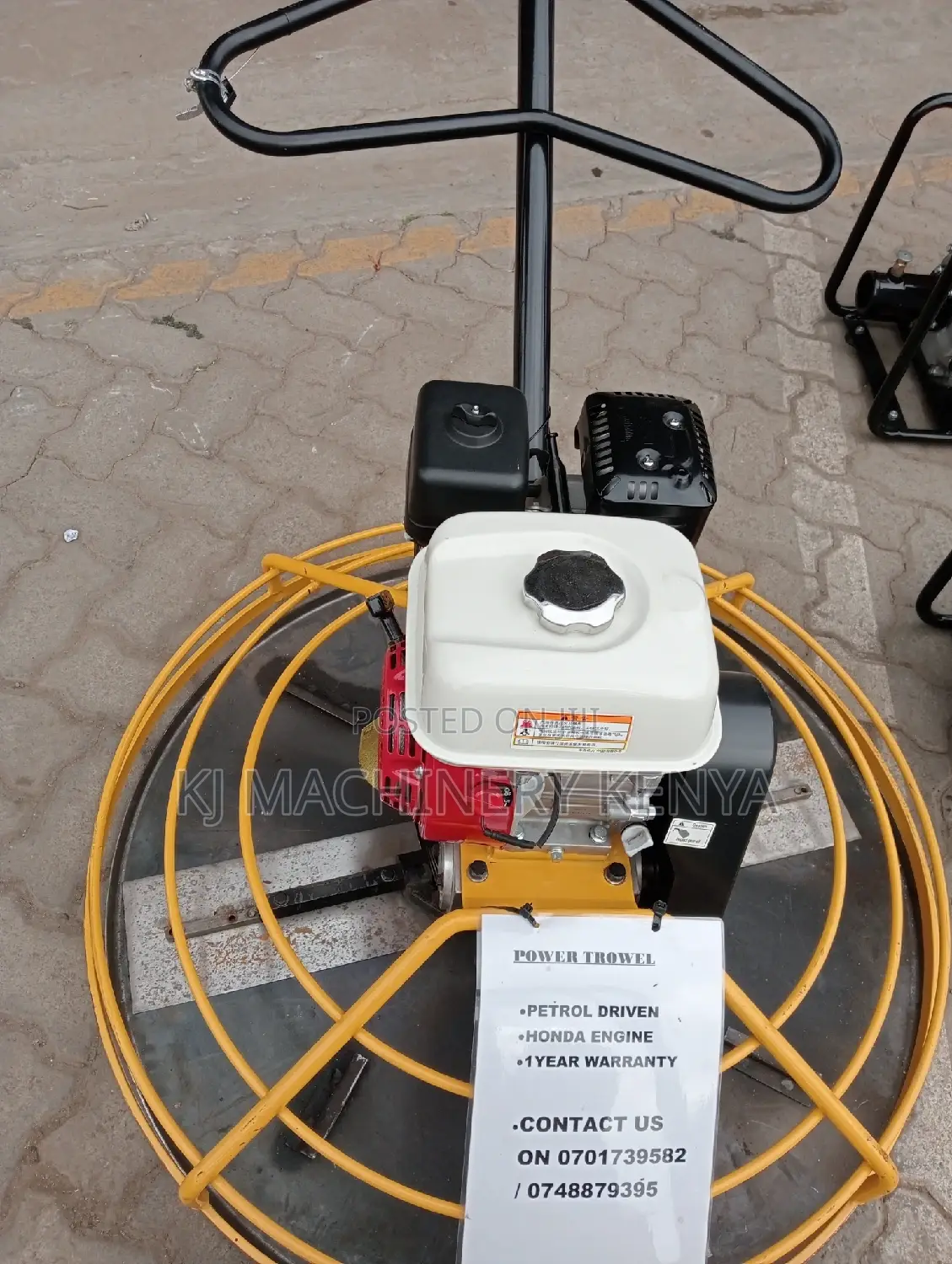Powertrowel +Pan,