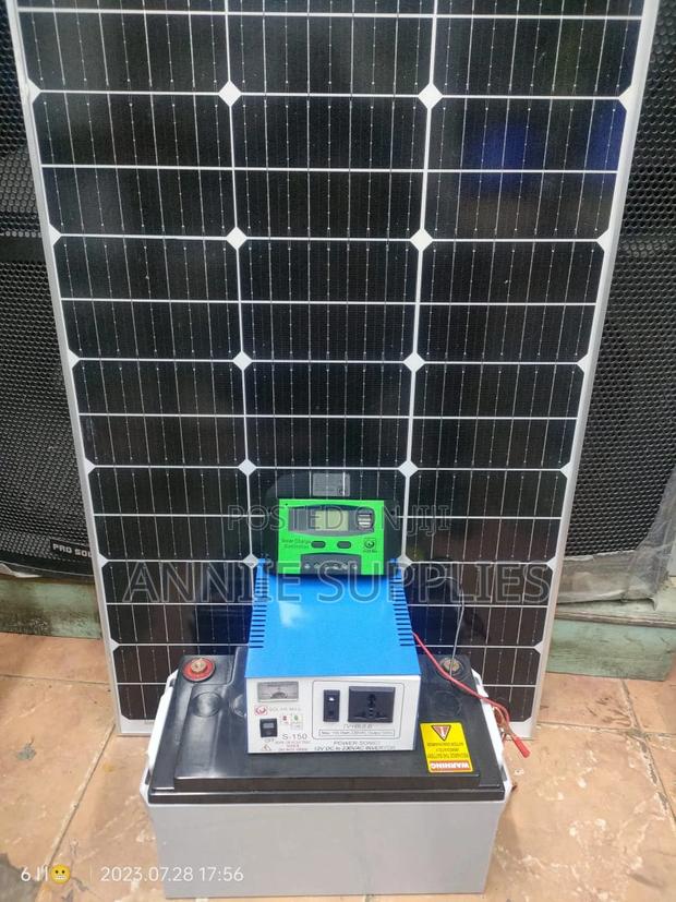 Nyumbani Solar Kit Complete 100w Solar + 100ah Battery - main view