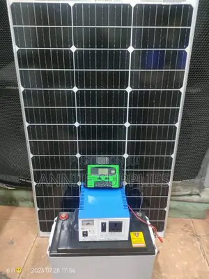 Solar System 120w Home Power System Complete.