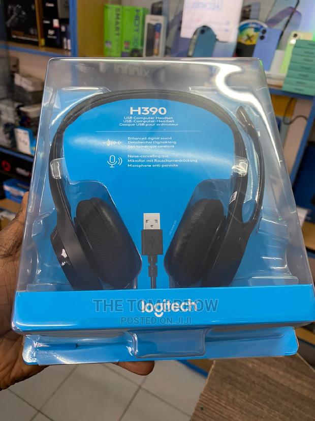 Logitech USB Headset H390 With Noise Cancelling Mic - main view