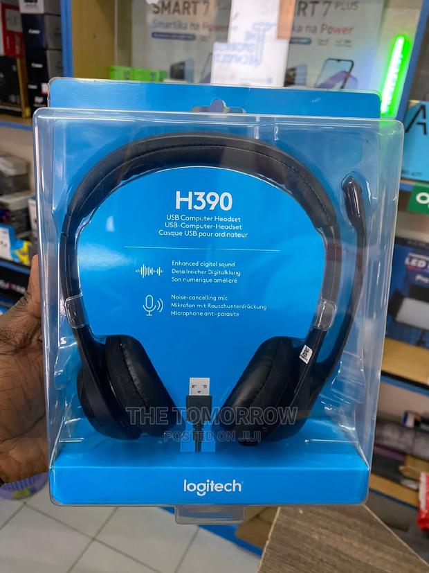 Logitech USB Headset H390 With Noise Cancelling Mic - thumbnail 2