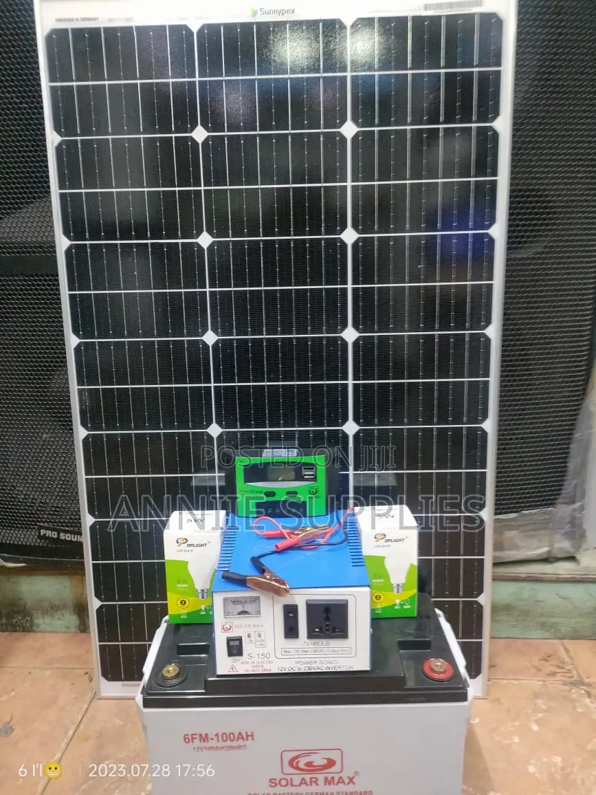 120w Complete Summer Solar Kit