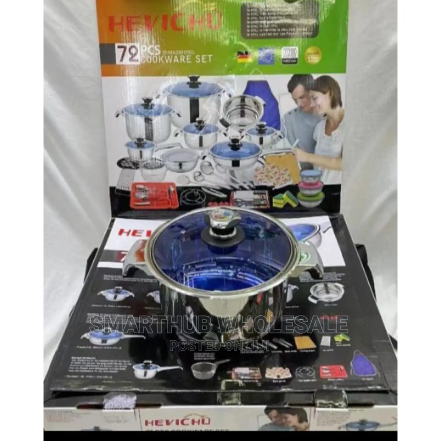 Hevichu 72pcs Cookware Set Available