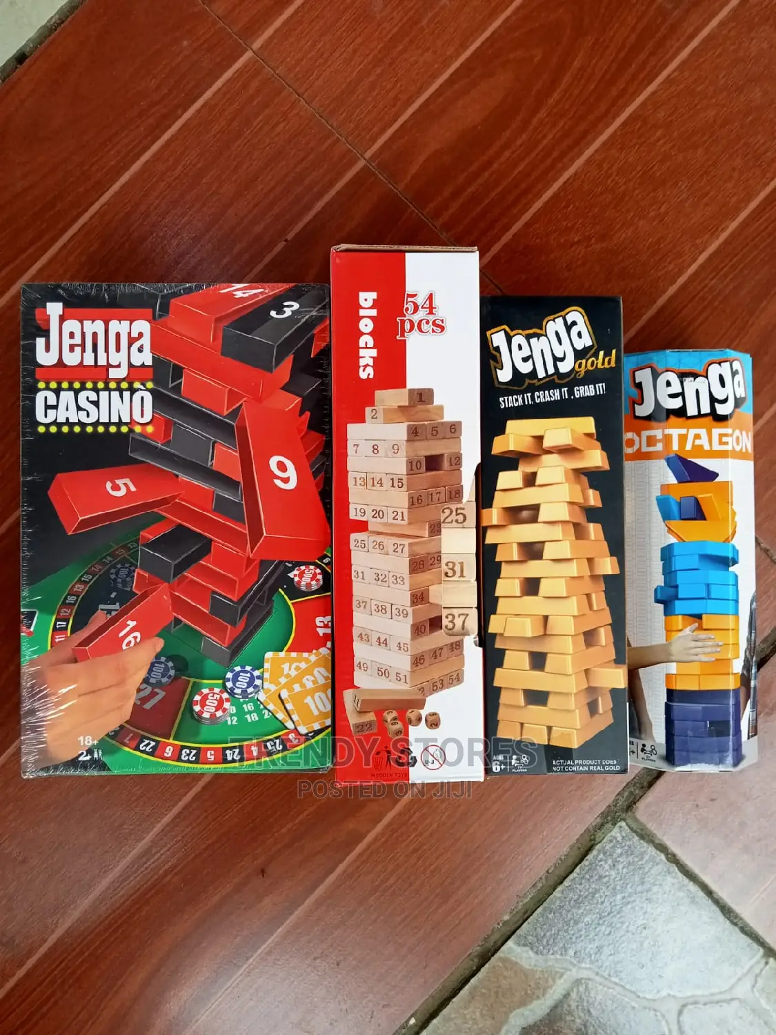 Jenga Blocks Game Advanced Collection