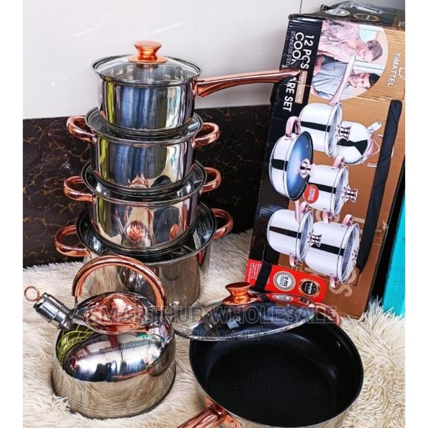 Yemitei 12pcs Cook Ware Set