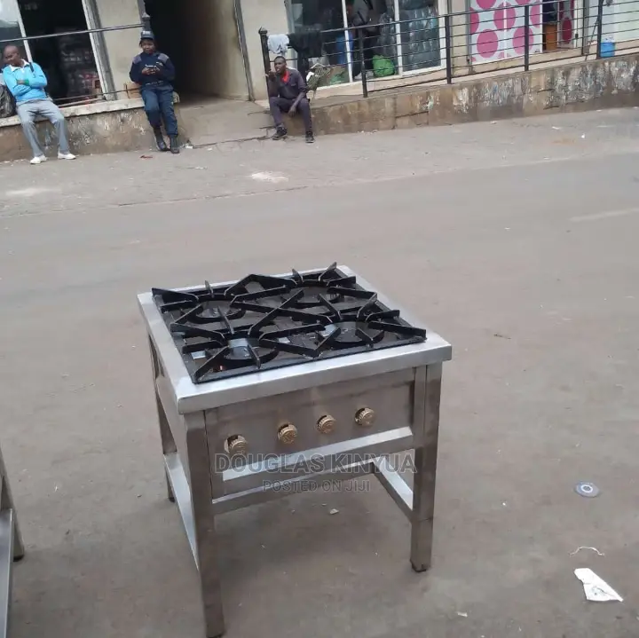 Cooker, Stainless Steel Gas Cooker.
