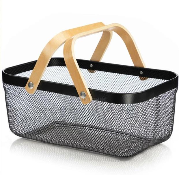 Storage /Fruit Basket With Handles - thumbnail 3