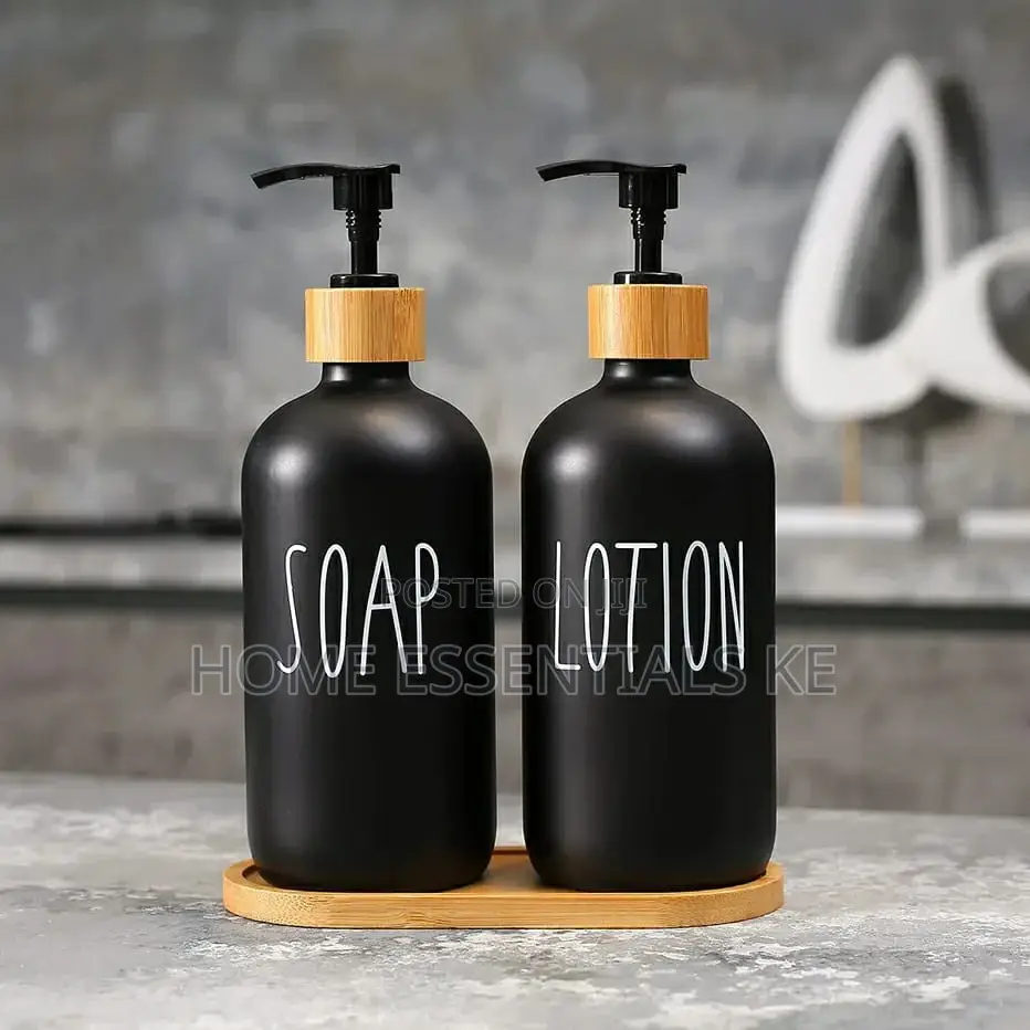 *2pcs Ceramic Kitchen Sink Dish SOAP//LOTION Dispenser