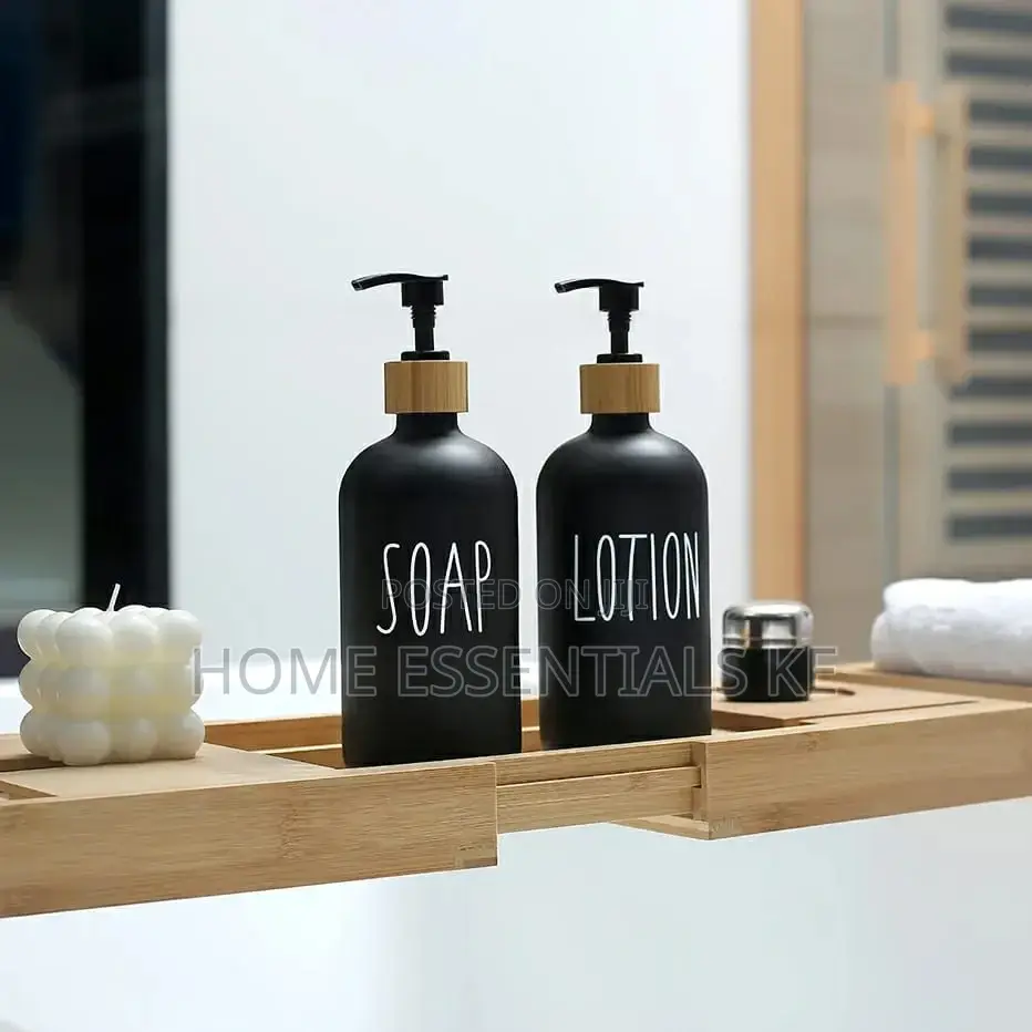 *2pcs Ceramic Kitchen Sink Dish SOAP//LOTION Dispenser