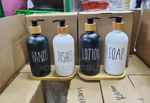 *2pcs Ceramic Kitchen Sink Dish SOAP//LOTION Dispenser