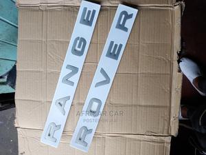 Silver Self Adhesive RANGE ROVER Letters in Nairobi Central - Vehicle ...
