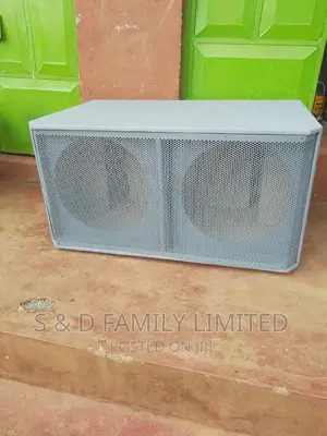 Grey Double Bass Cabinet 18 Inches