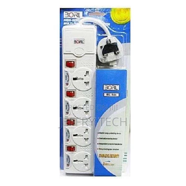 Borl BORL 4 Ways Duty Extension Socket- White