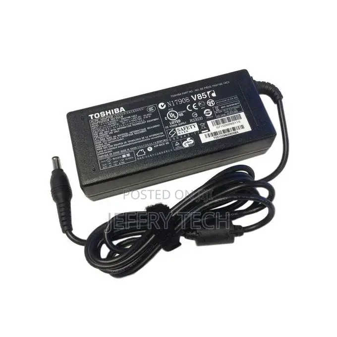 Toshiba Laptop Charger 19v- Black