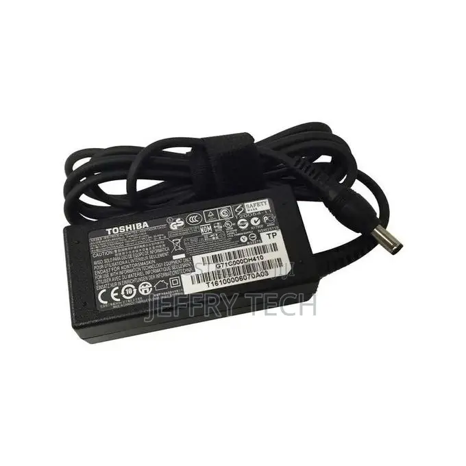 Toshiba Laptop Charger 19v- Black