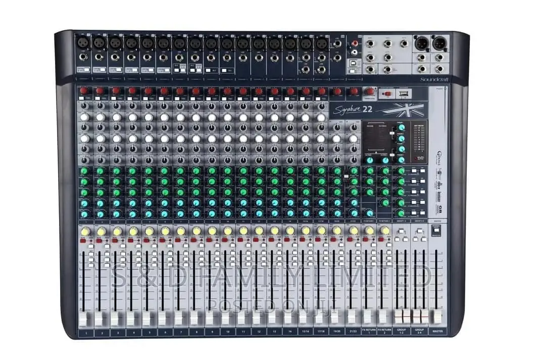 22 Channels Signature Plain Mixer