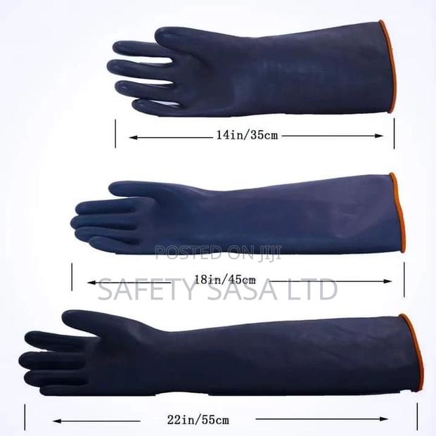 Heavy Duty Industrial Rubber Gloves - thumbnail 3