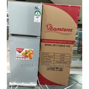 Ramtons 128 Litres Double Door Rf 173 Refrigerator.,., 