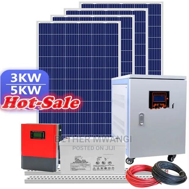 1-10kva Solar Panels With SUN Verter in Kenya - main view