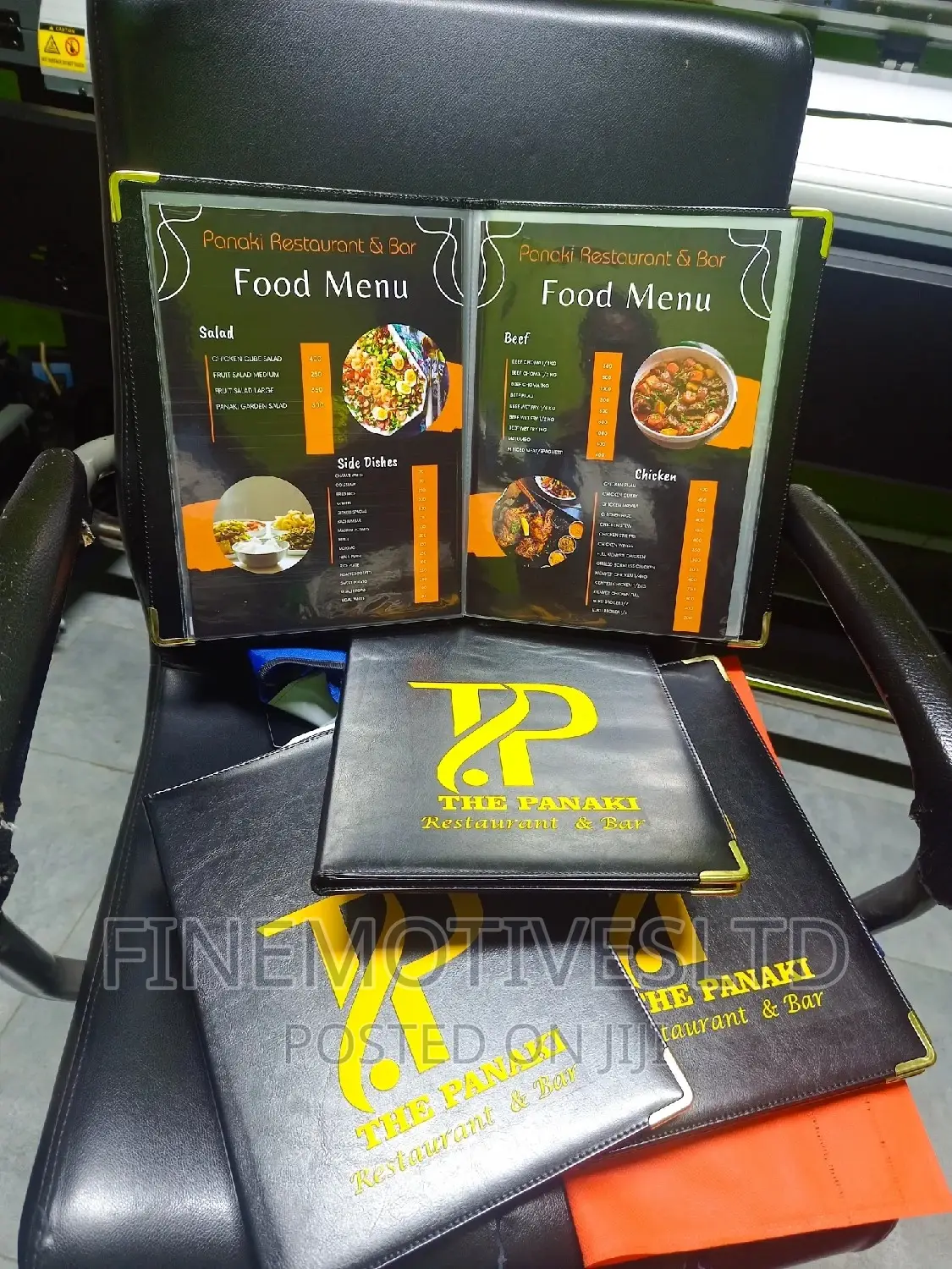 Menu Folder Branding A4