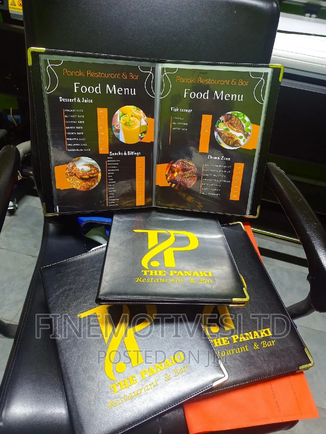 Menu Folder Branding A4