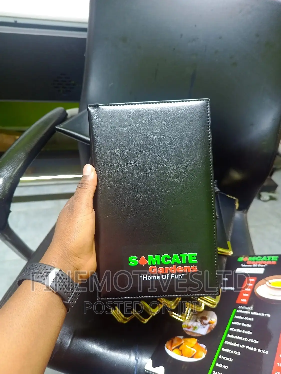 Menu Folder Branding A4