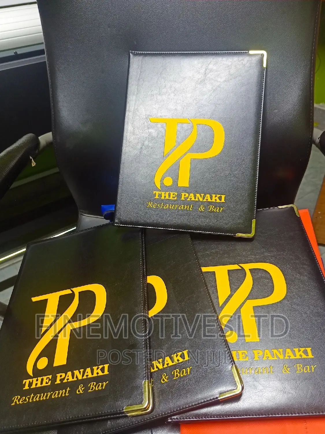 Menu Folder Branding A4