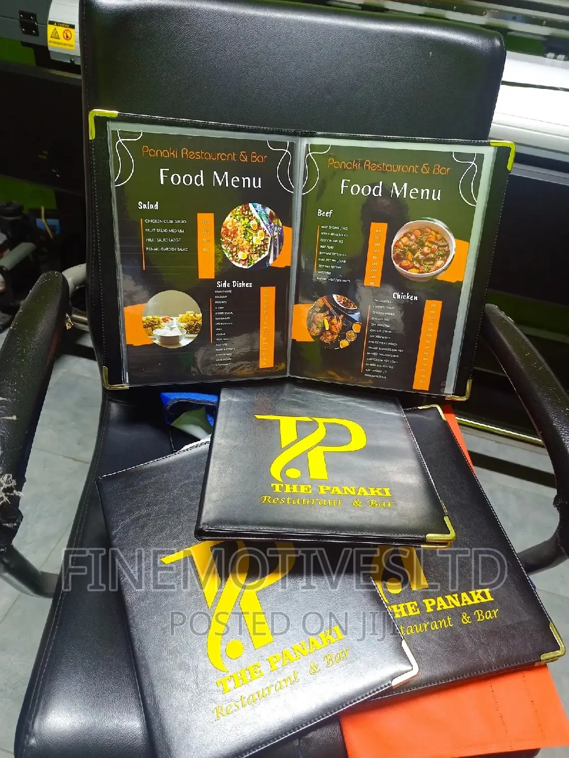 Menu Folder Branding A4