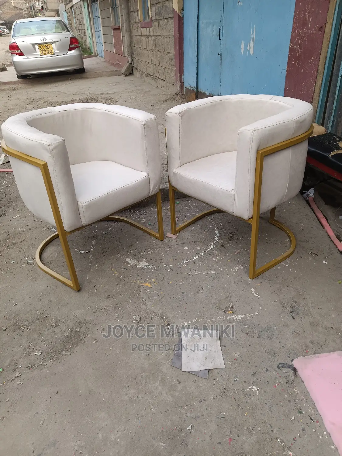 Styling Chair, Cream in Colour.