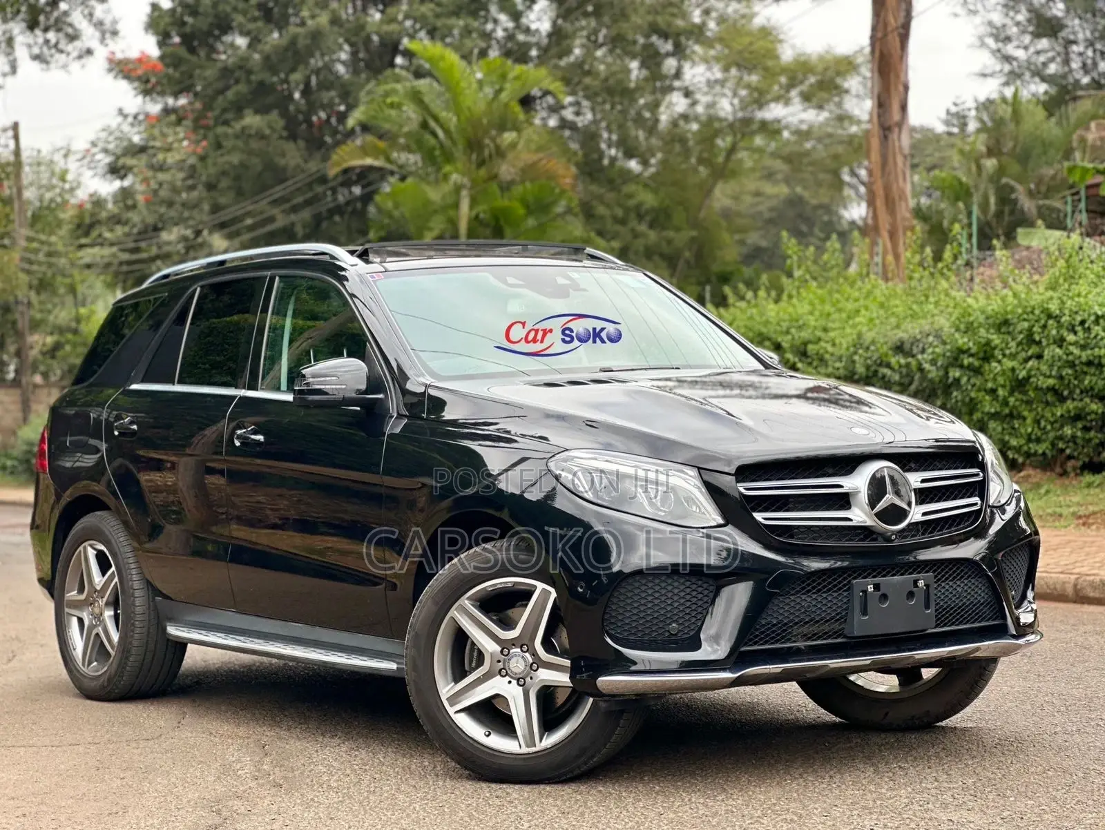 Mercedes-Benz GLE-Class GLE 350d 4MATIC 2016 Black