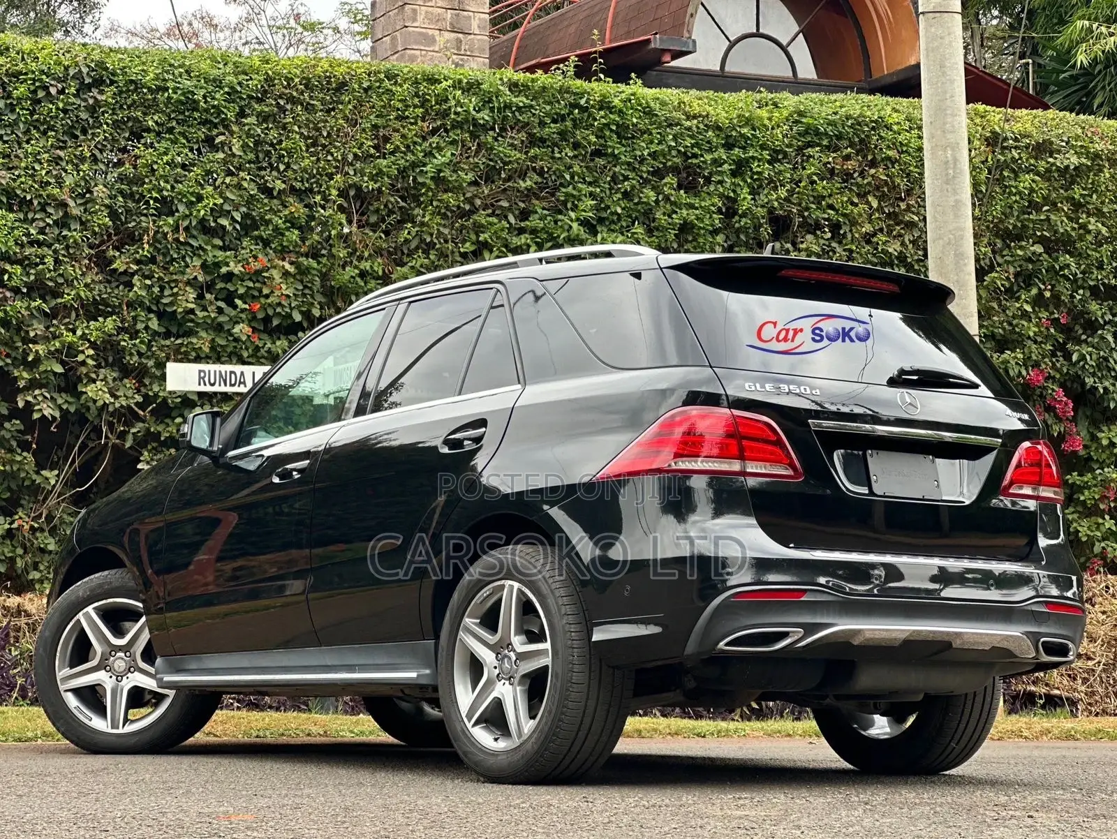 Mercedes-Benz GLE-Class GLE 350d 4MATIC 2016 Black
