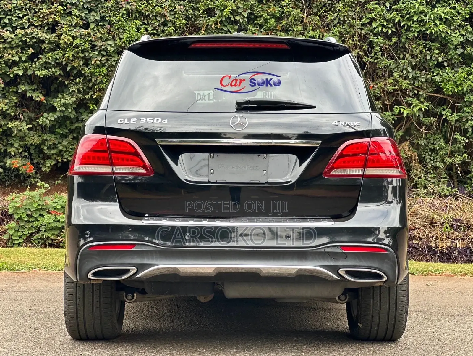 Mercedes-Benz GLE-Class GLE 350d 4MATIC 2016 Black