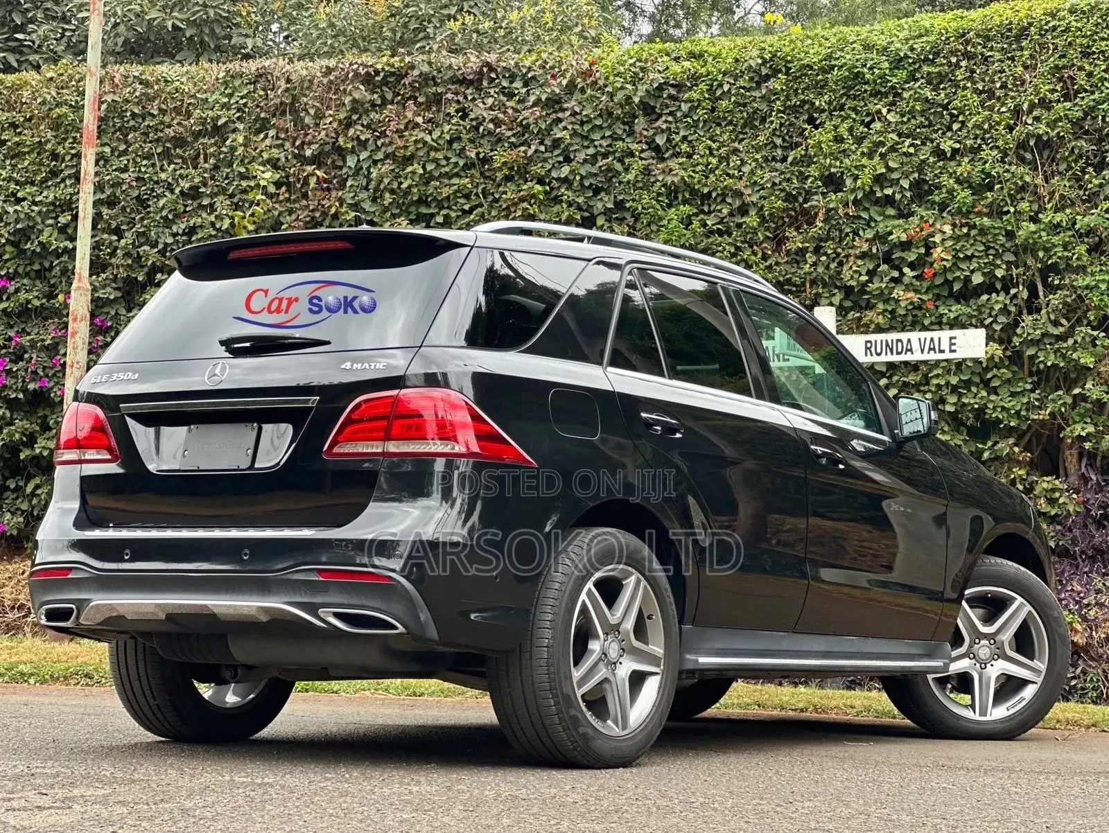 Mercedes-Benz GLE-Class GLE 350d 4MATIC 2016 Black