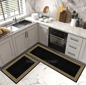 Elegant Antislip 2pc Kitchen Mats