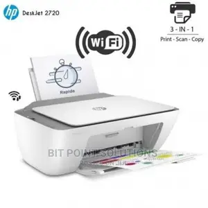Hp Deskjet 2720 Printer (3 in 1) Wireless