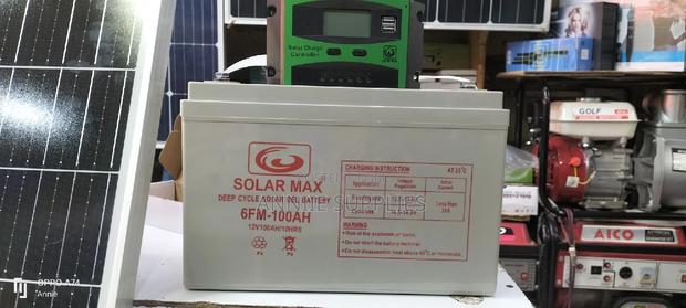 100ah Solar Battery + Charger Controller 20ah - main view