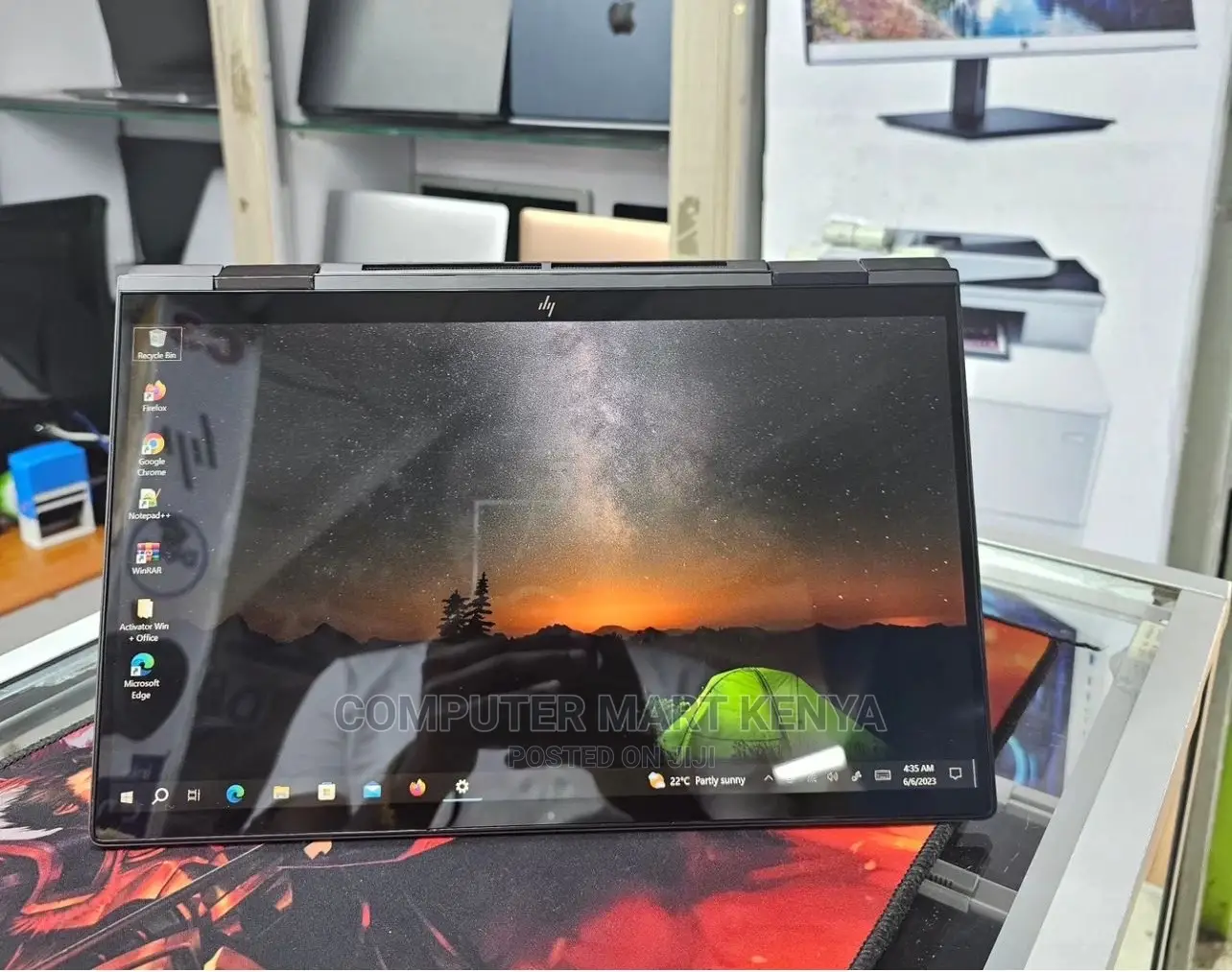New Laptop HP Envy X360 16GB AMD Ryzen 7 SSD 512GB