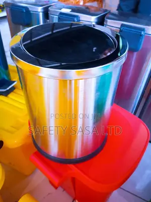 12 L Swing Dust Bin: Stainless Steel Bin