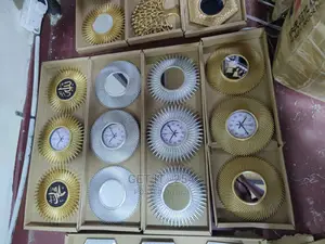 3 in 1 Decor Clock Mirror Combination