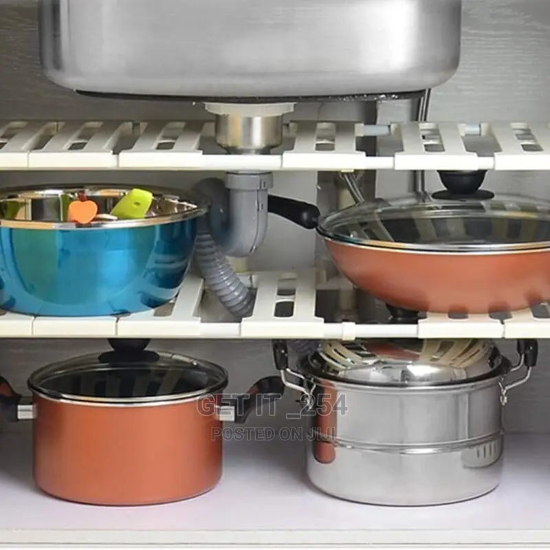 Under Sink Rack Pool Organizer