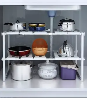 Under Sink Rack Pool Organizer