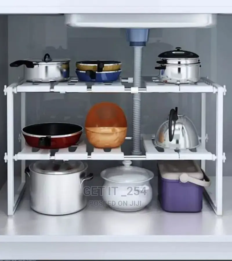 Under Sink Rack Pool Organizer