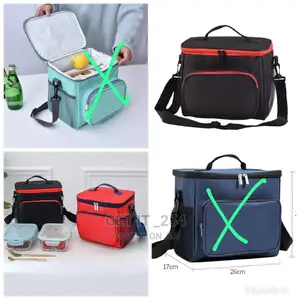 15liters Insulated Big Size Lunch Bags