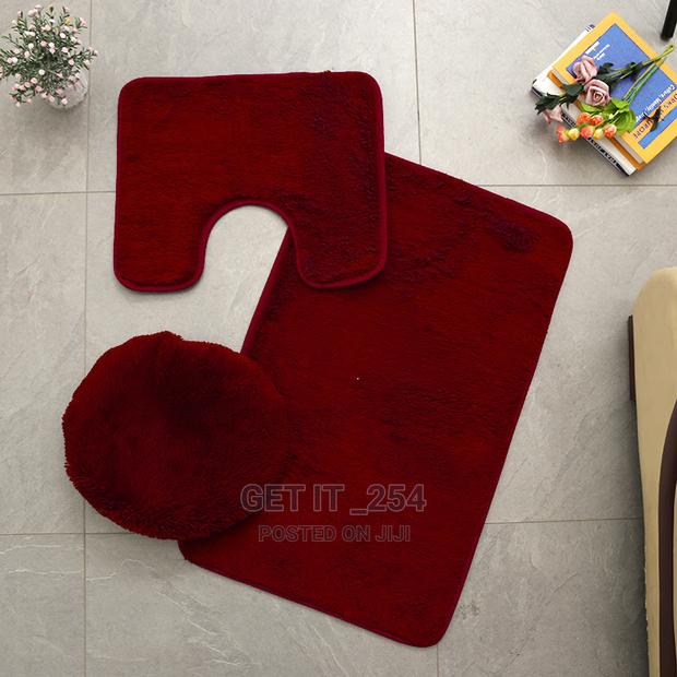 Fluffy 3 in 1 High Quality Toilet Mat